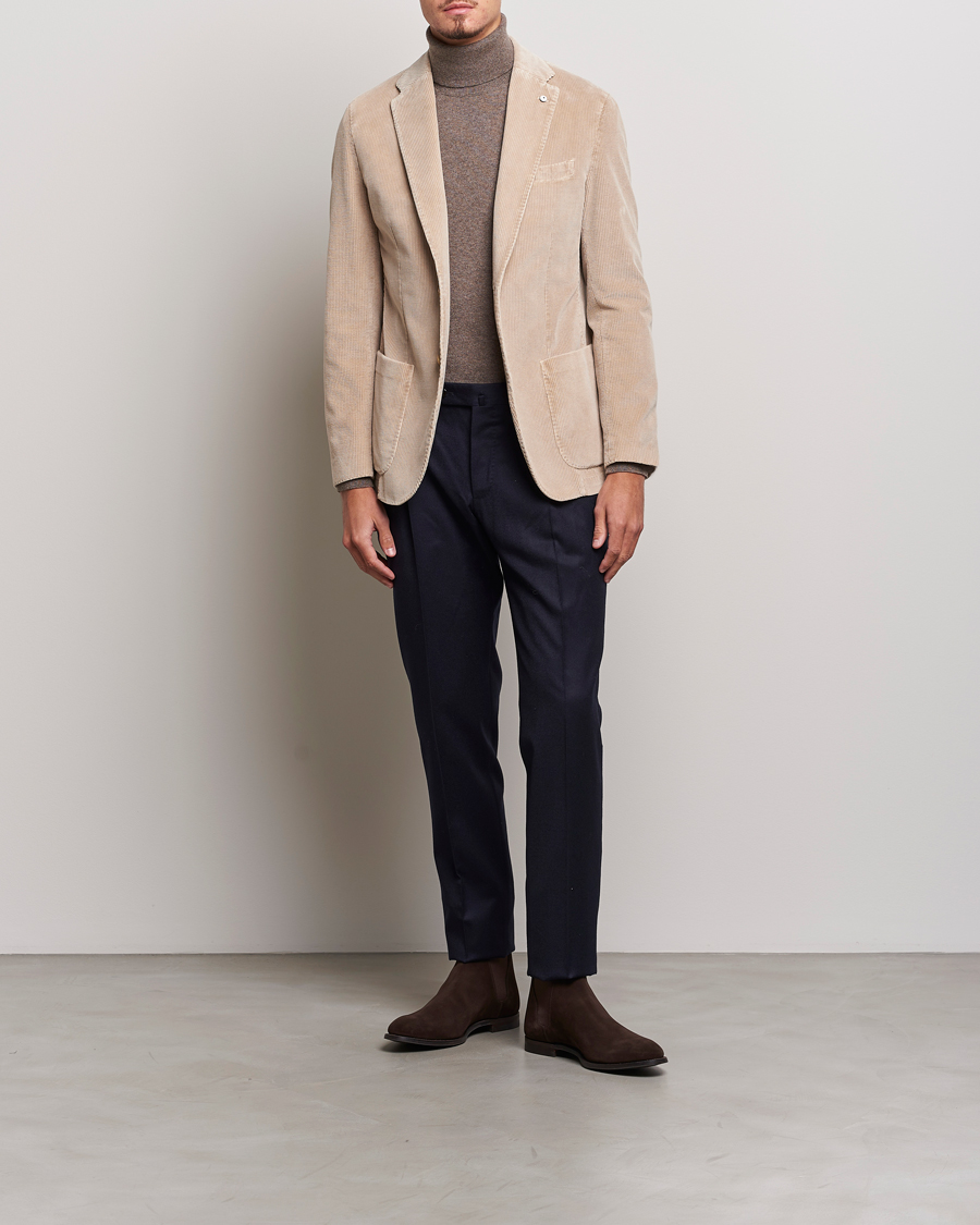 Homme | Blazers | L.B.M. 1911 | Jack Corduroy Blazer Beige