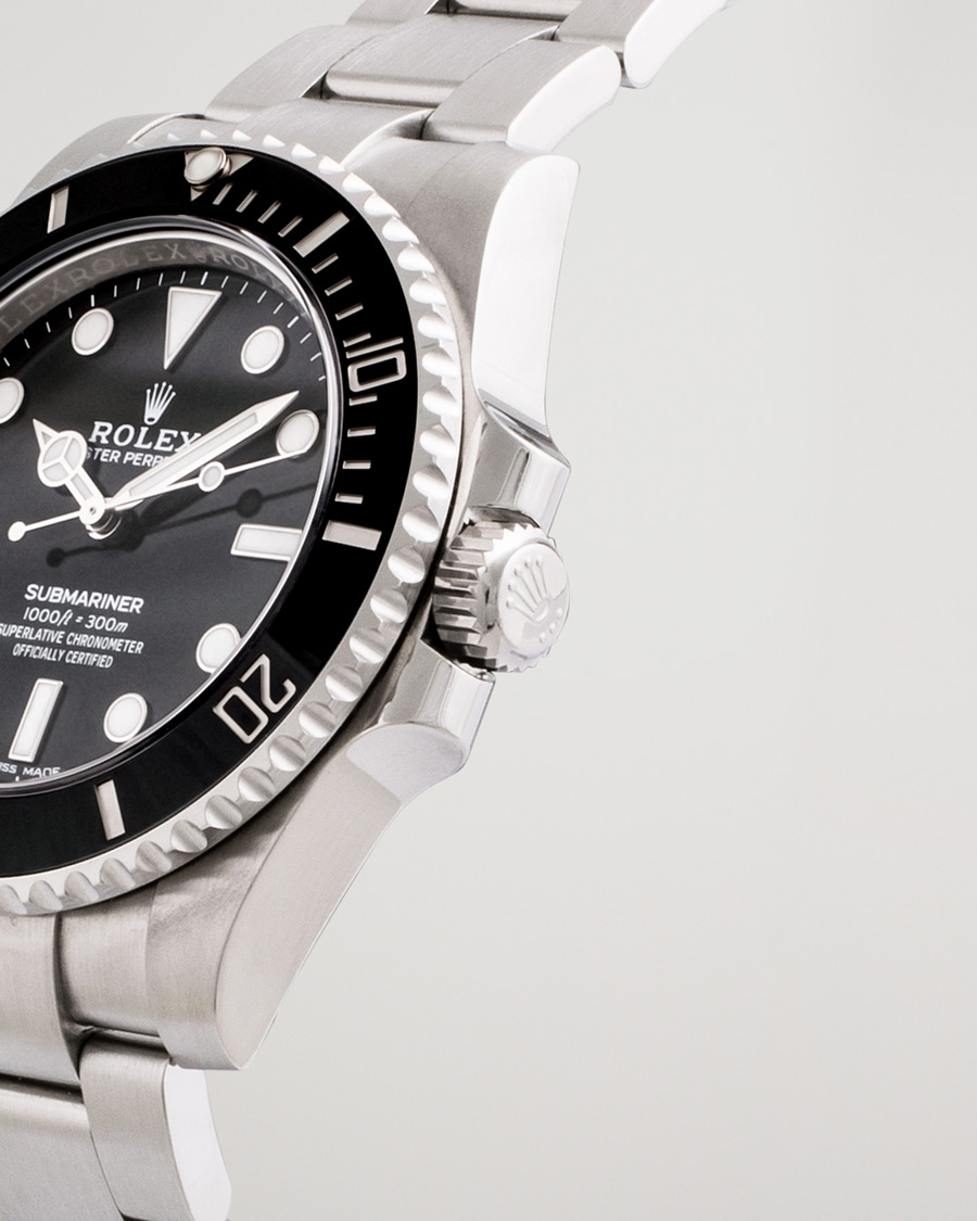 Homme | Rolex Pre-Owned Submariner 114060 Oyster Perpetual Steel Black | Rolex Pre-Owned | Submariner 114060 Oyster Perpetual Steel Black
