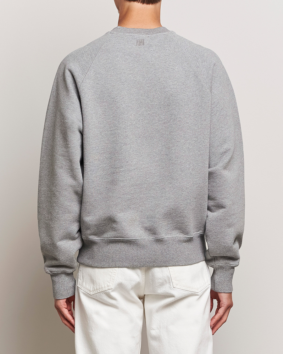 Homme | Pulls Et Tricots | AMI | Heart Logo Sweatshirt Heather Grey