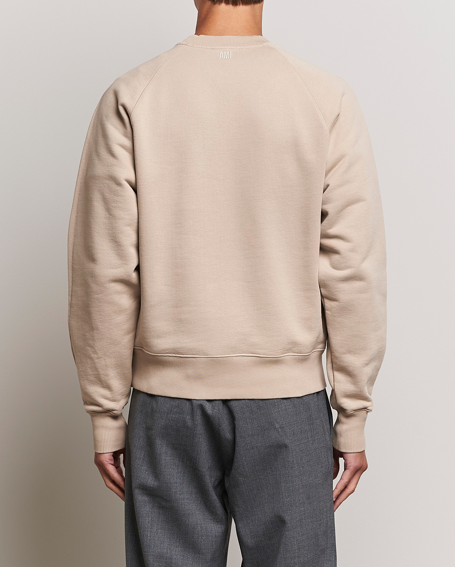 Homme | Pulls Et Tricots | AMI | Heart Logo Sweatshirt Beige