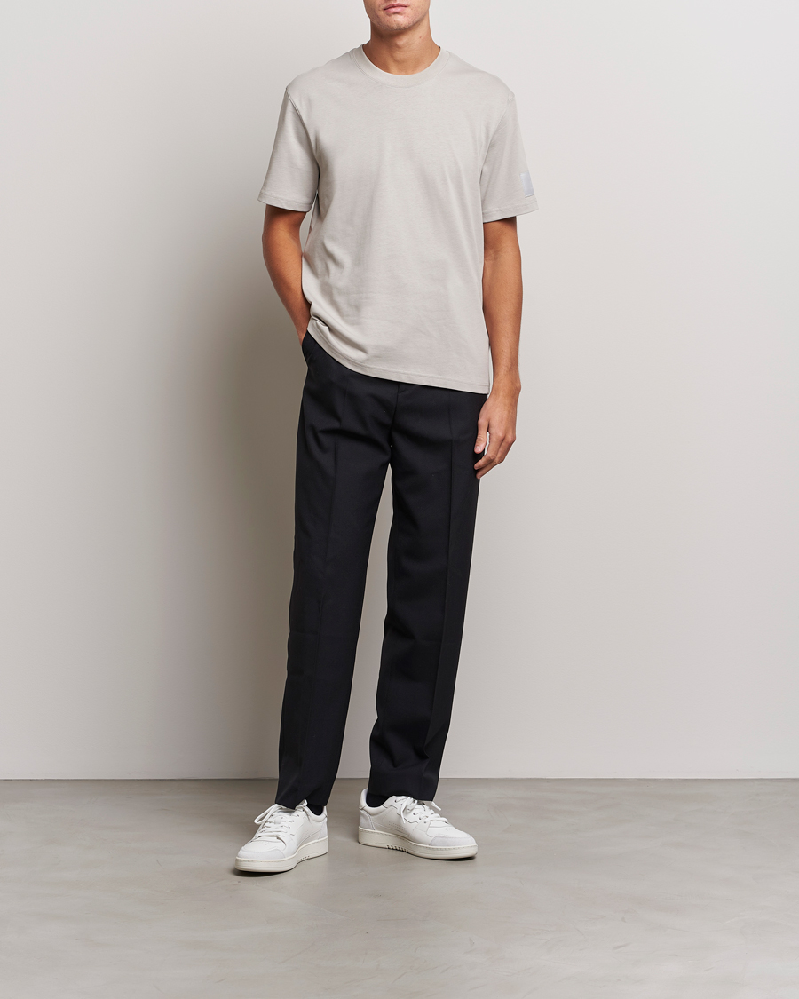 Homme | T-shirts | AMI | Fade Out Crew Neck T-Shirt Pearl Grey