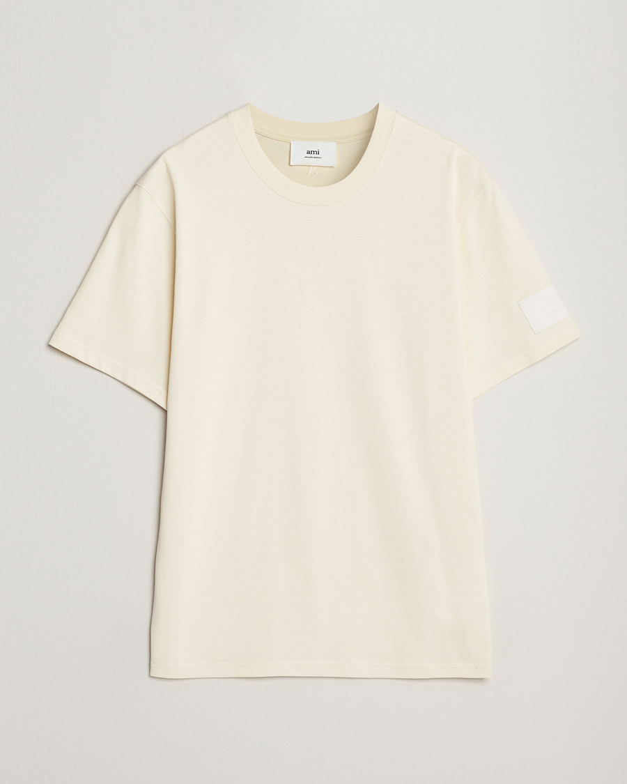 Homme | T-shirts | AMI | Fade Out Crew Neck T-Shirt Ivory