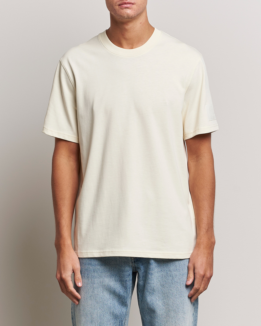 Homme | T-shirts | AMI | Fade Out Crew Neck T-Shirt Ivory