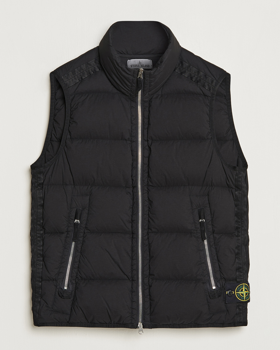 Heren | Jassen | Stone Island | Nylon Down-TC Vest Black