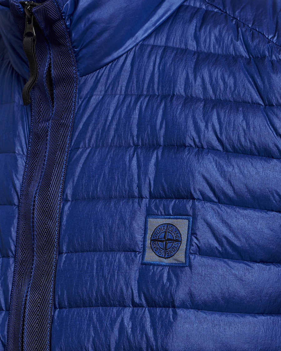 Homme | Manteaux Et Vestes | Stone Island | Recycled Nylon Down-TC Vest Bright Blue