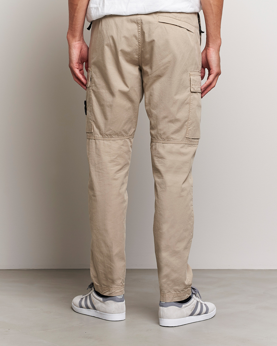 Homme | Pantalons | Stone Island | Stretch Cotton Gabardine Trousers Sand