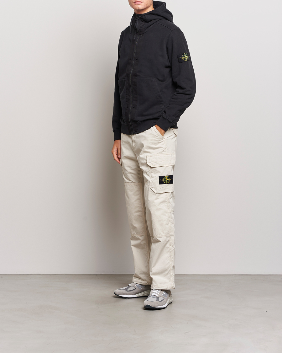 Homme | Pantalons | Stone Island | Stretch Cotton Gabardine Cargo Pants Plaster
