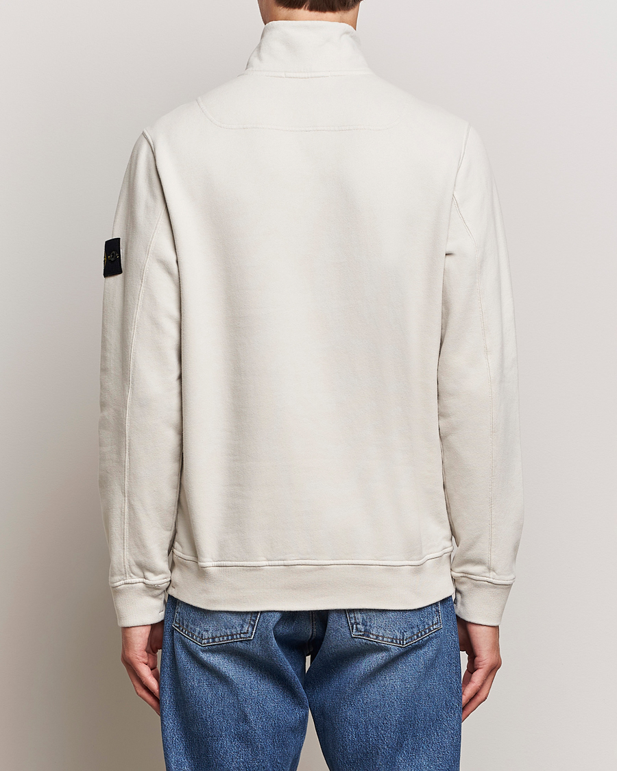 Homme | Pulls Et Tricots | Stone Island | Garment Dyed Fleece Half Zip Plaster