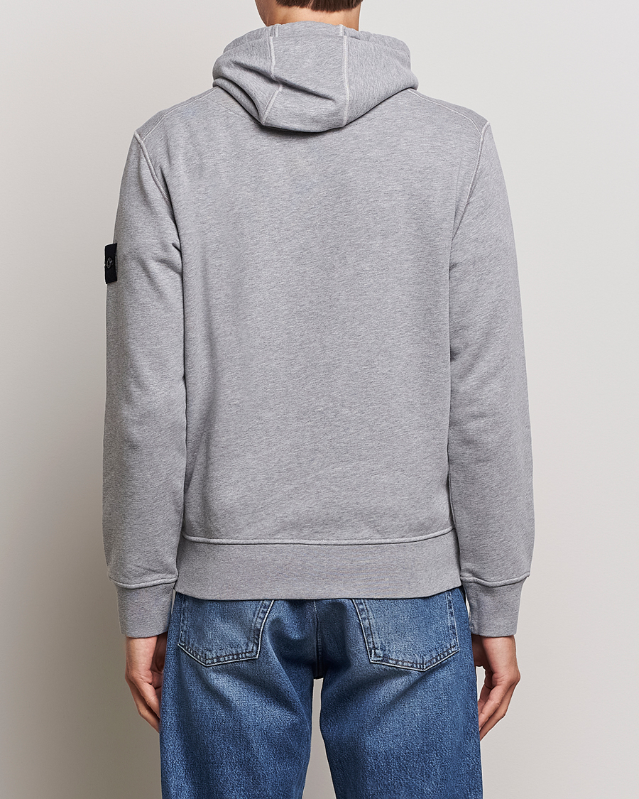 Homme | Pulls Et Tricots | Stone Island | Garment Dyed Fleece Hood Melange Grey