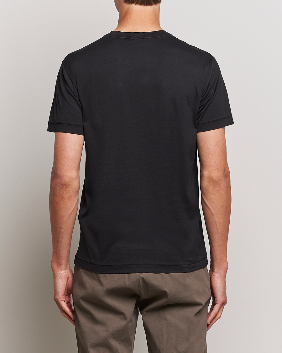 Homme | T-shirts | Stone Island | Garment Dyed Jersey T-Shirt Black