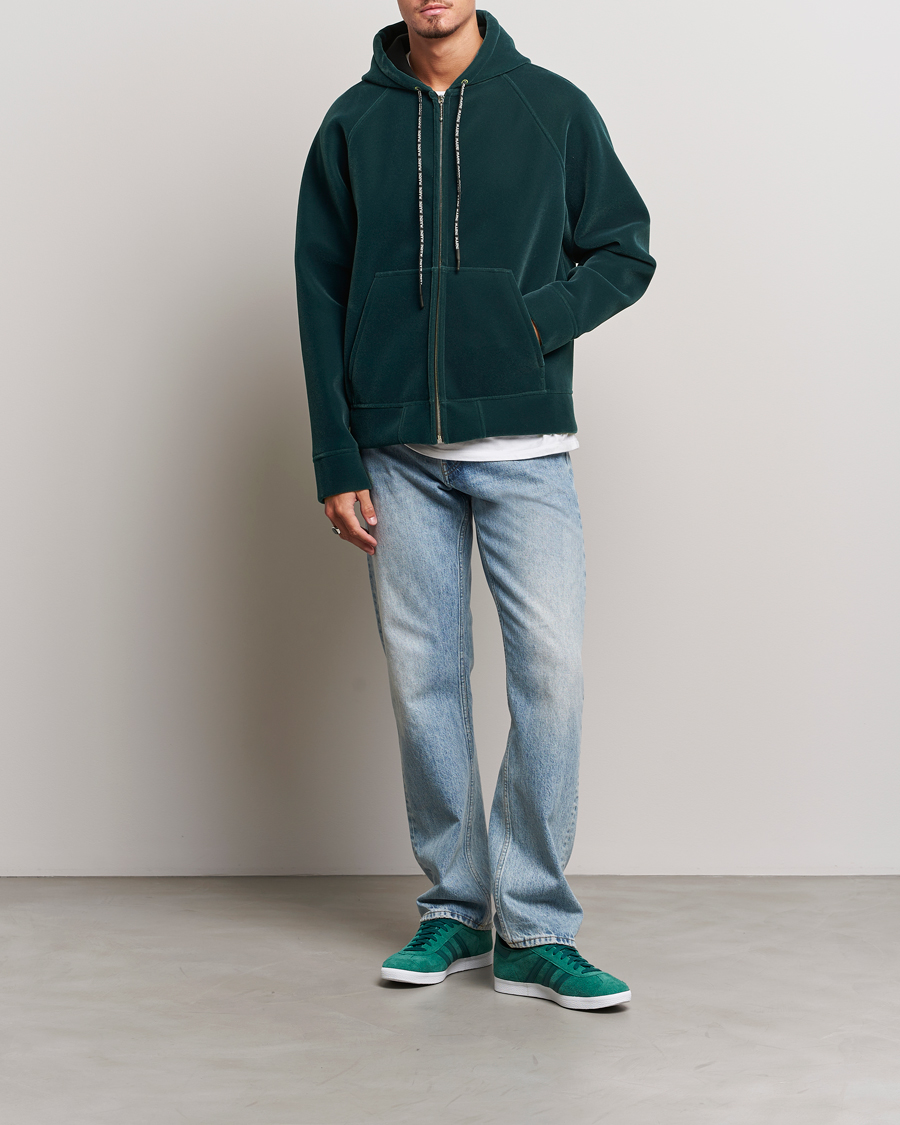 Heren | Truien | Marni | Sponge Flock Full Zip Hoodie Spherical Green