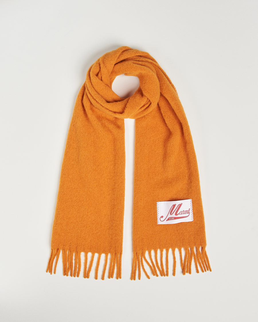Homme | Marni Brushed Alpaca Scarf Arabesque | Marni | Brushed Alpaca Scarf Arabesque