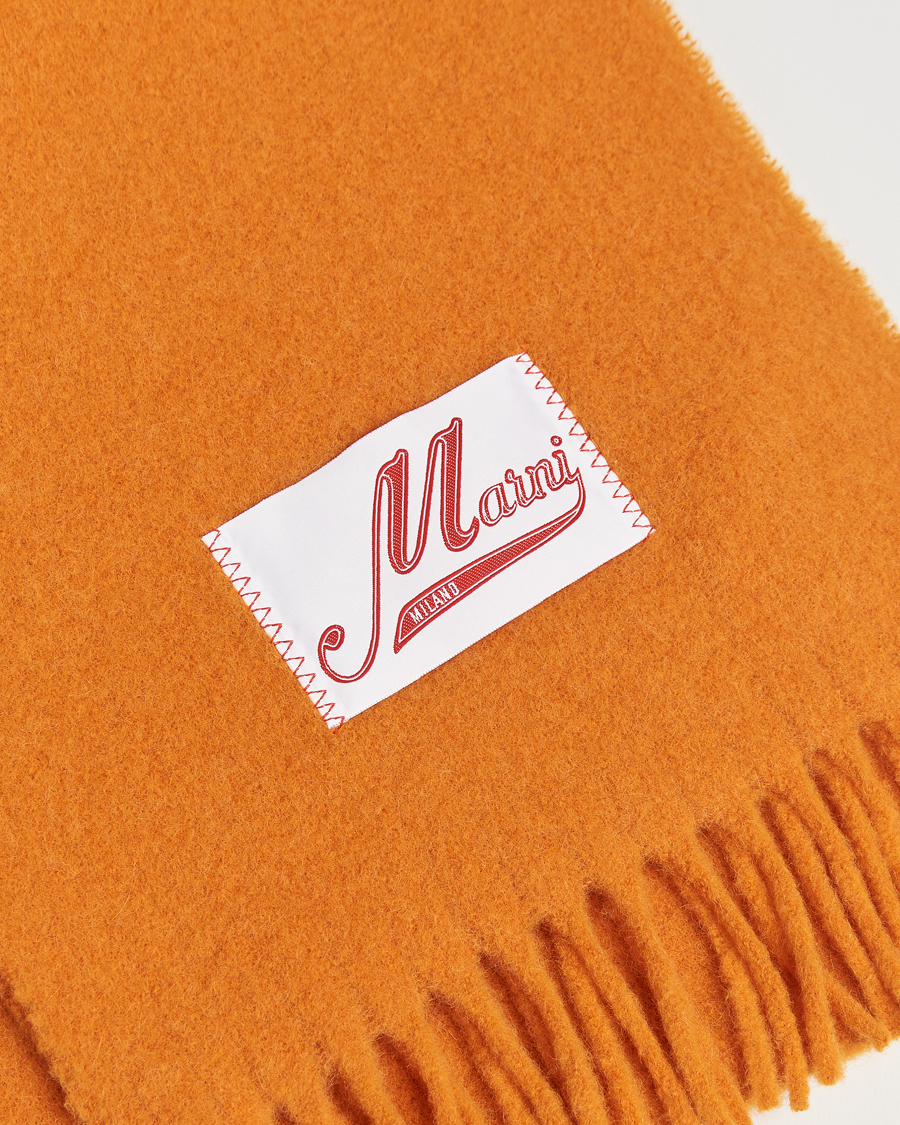Homme | Marni Brushed Alpaca Scarf Arabesque | Marni | Brushed Alpaca Scarf Arabesque