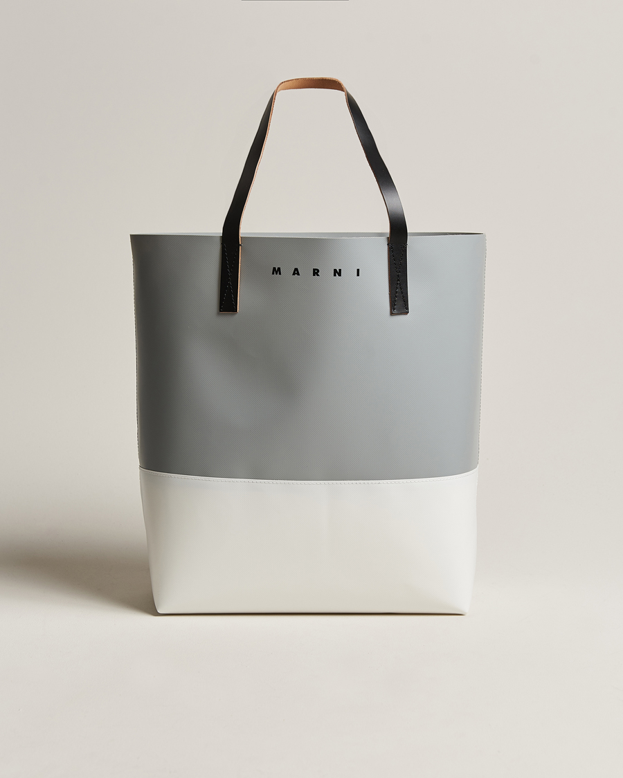 Homme | Marni PVC Totebag Antique Silver | Marni | PVC Totebag Antique Silver