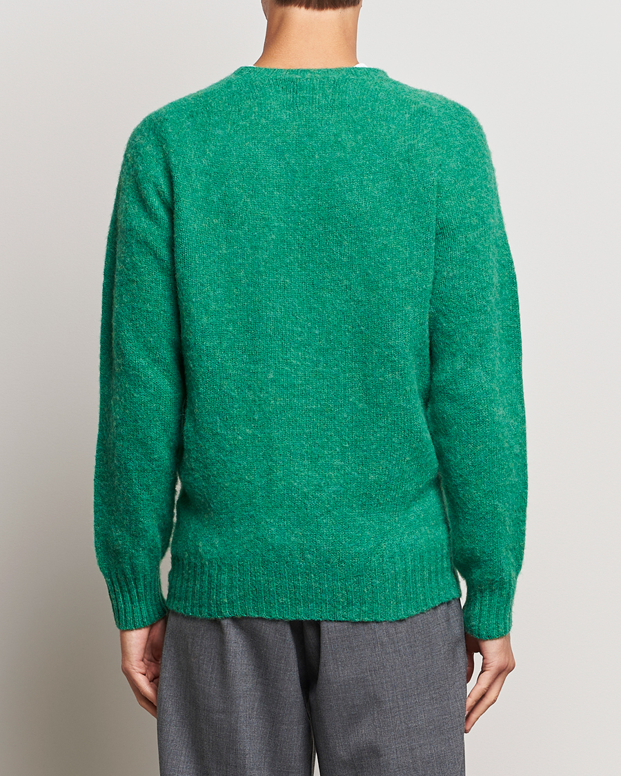 Heren | Truien | Howlin' | Brushed Wool Sweater Greendream