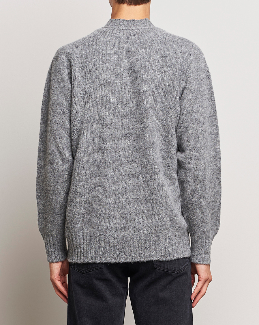 Homme | Pulls Et Tricots | Howlin' | Shaggy Bear Cardigan Med Grey