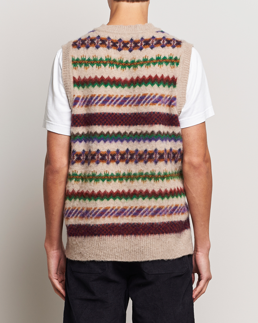 Homme | Pulls Et Tricots | Howlin' | Brushed Wool Vest Biscuit