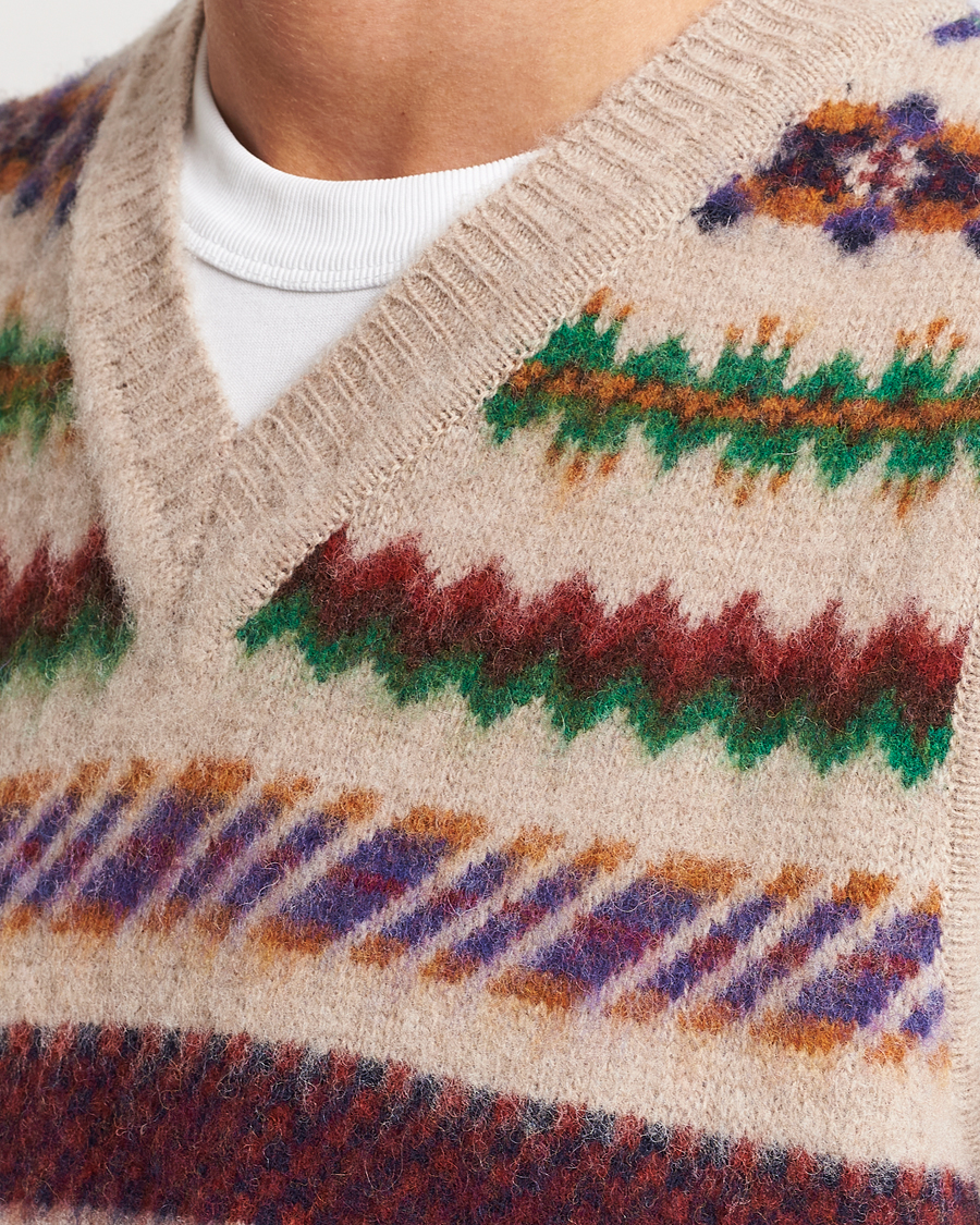 Homme | Pulls Et Tricots | Howlin' | Brushed Wool Vest Biscuit