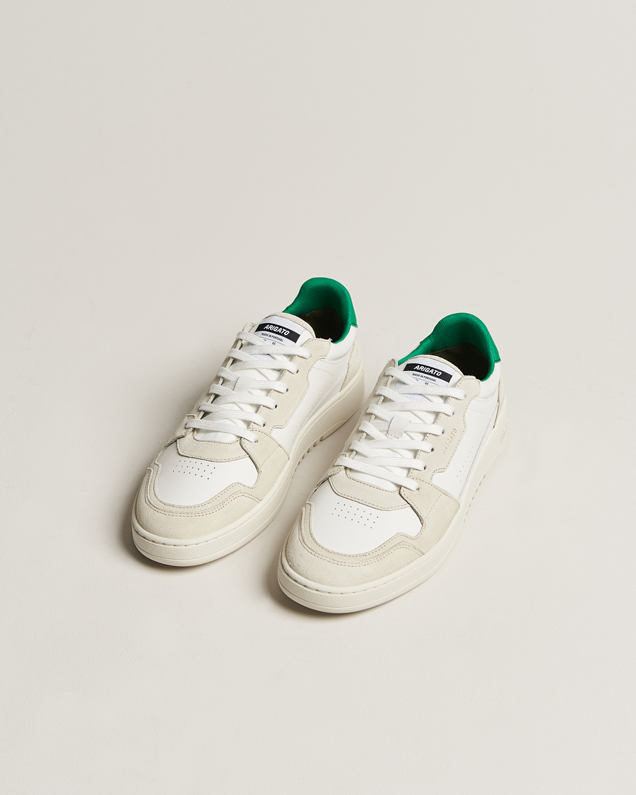 Homme | Axel Arigato Dice Lo Sneaker White/Beige/Green | Axel Arigato | Dice Lo Sneaker White/Beige/Green