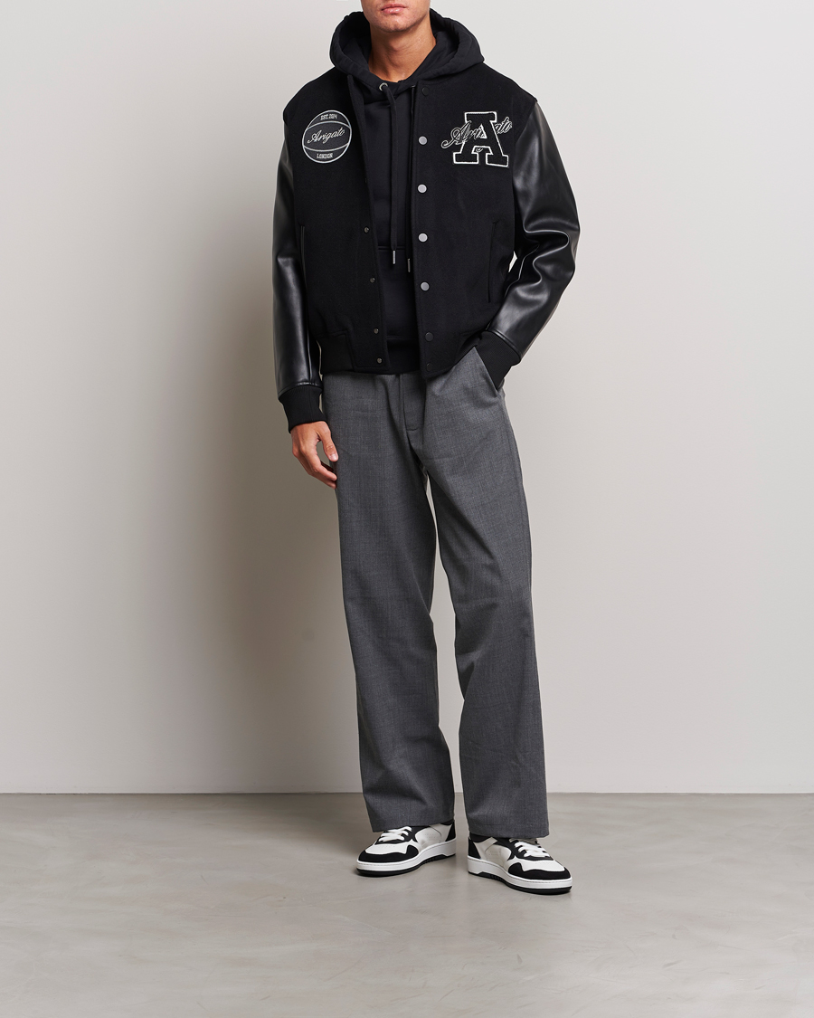 Homme | Manteaux Et Vestes | Axel Arigato | Hudson Varisty Jacket Black