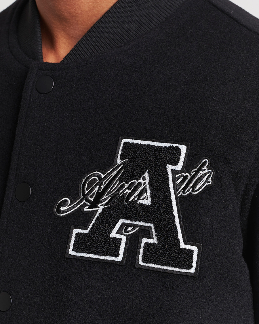 Homme | Manteaux Et Vestes | Axel Arigato | Hudson Varisty Jacket Black