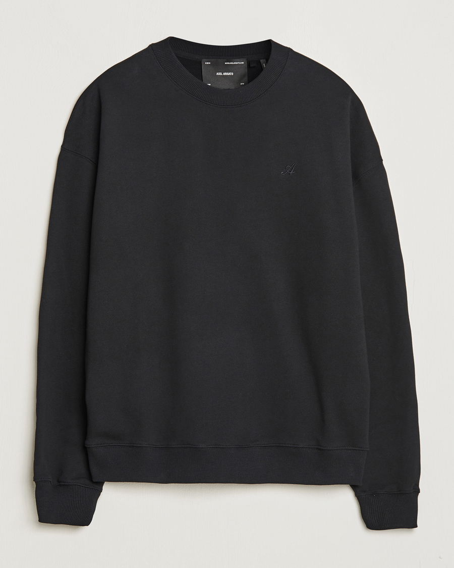 Homme | Pulls Et Tricots | Axel Arigato | Honor Crew Neck Sweatshirt Black