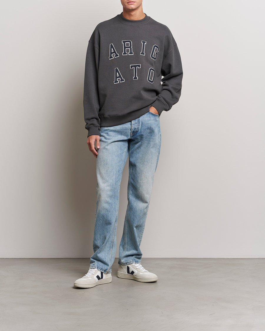 Homme | Pulls Et Tricots | Axel Arigato | Legend Crew Neck Sweatshirt Faded Black