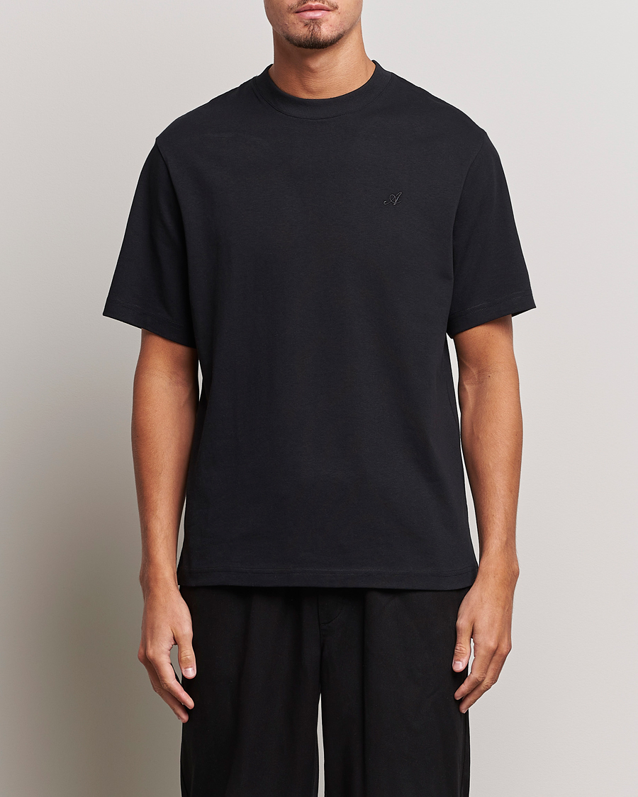 Homme | T-shirts | Axel Arigato | Signature Crew Neck T-Shirt Black