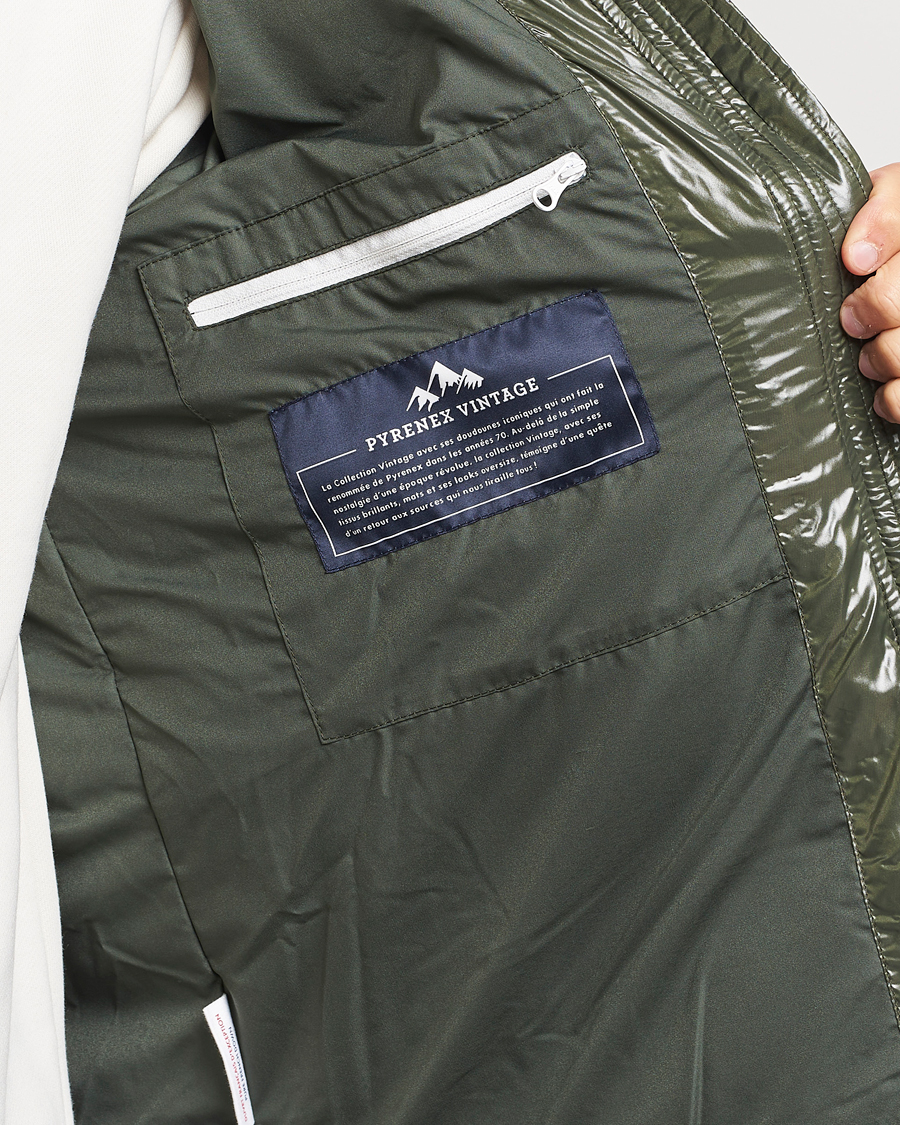 Heren | Jassen | Pyrenex | Sten Hooded Puffer Jacket Deep Khaki