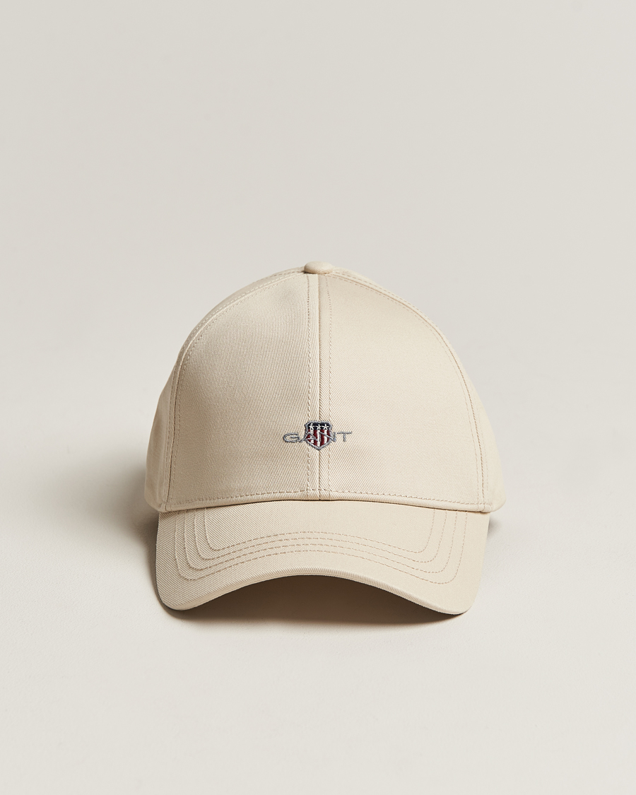 Homme | GANT High Cotton Twill Cap Putty | GANT | High Cotton Twill Cap Putty