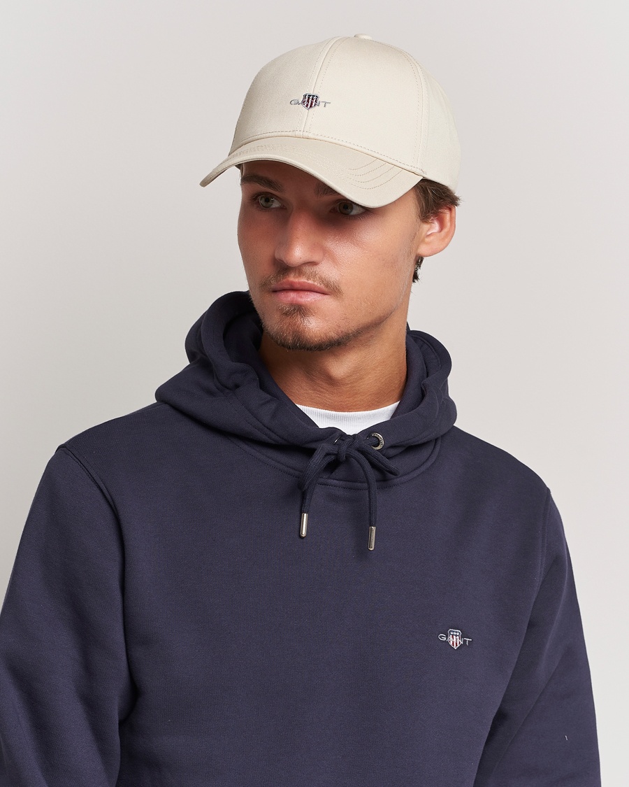 Homme | GANT High Cotton Twill Cap Putty | GANT | High Cotton Twill Cap Putty