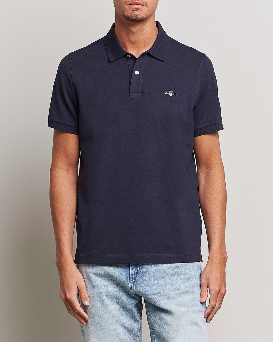 Heren | Polo's | Gant | The Original Polo Evening Blue