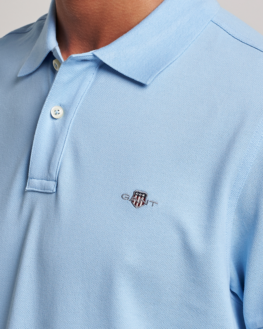 Heren | Polo's | GANT | The Original Polo Capri Blue