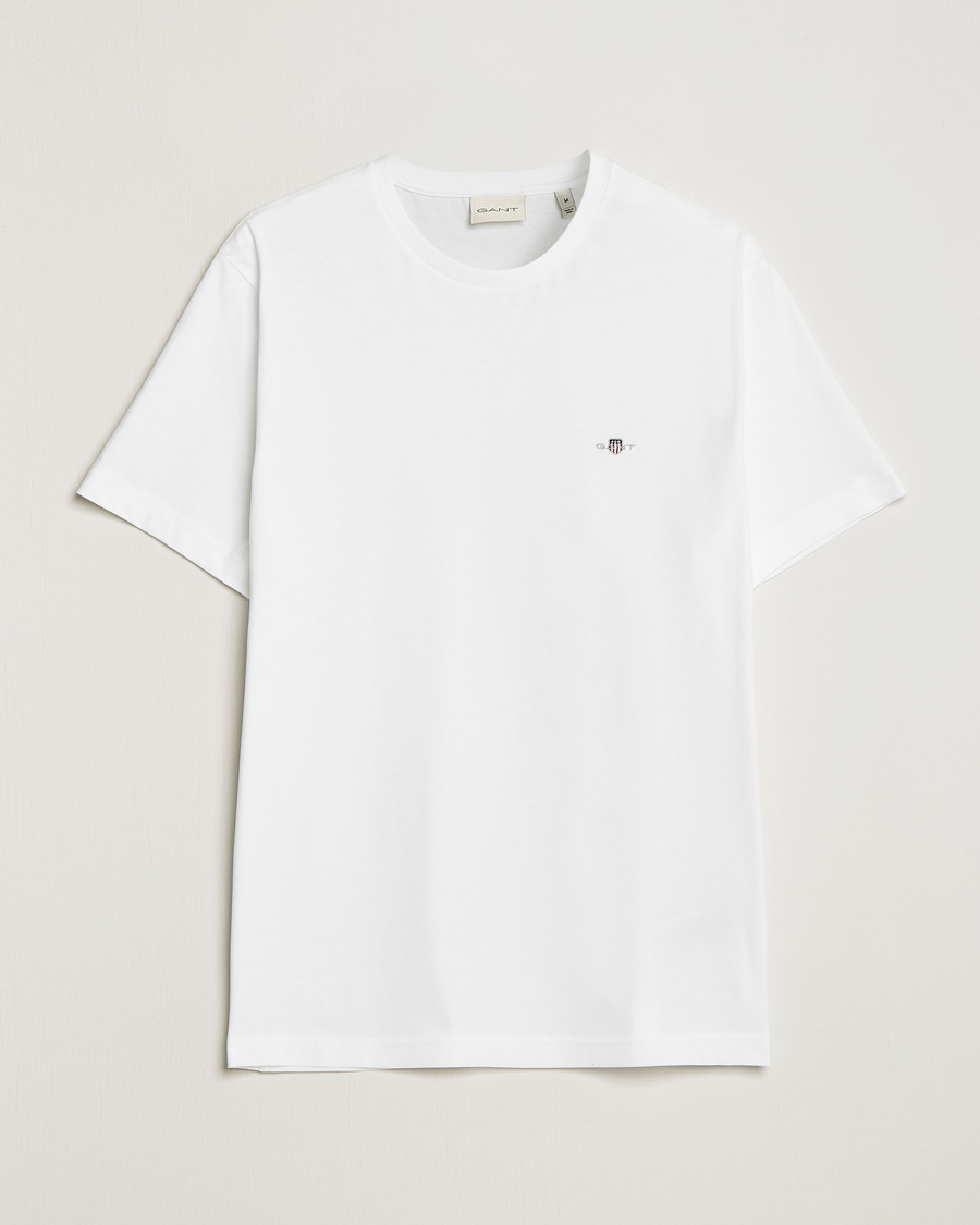 Heren | T-shirts | Gant | The Original Solid T-Shirt White