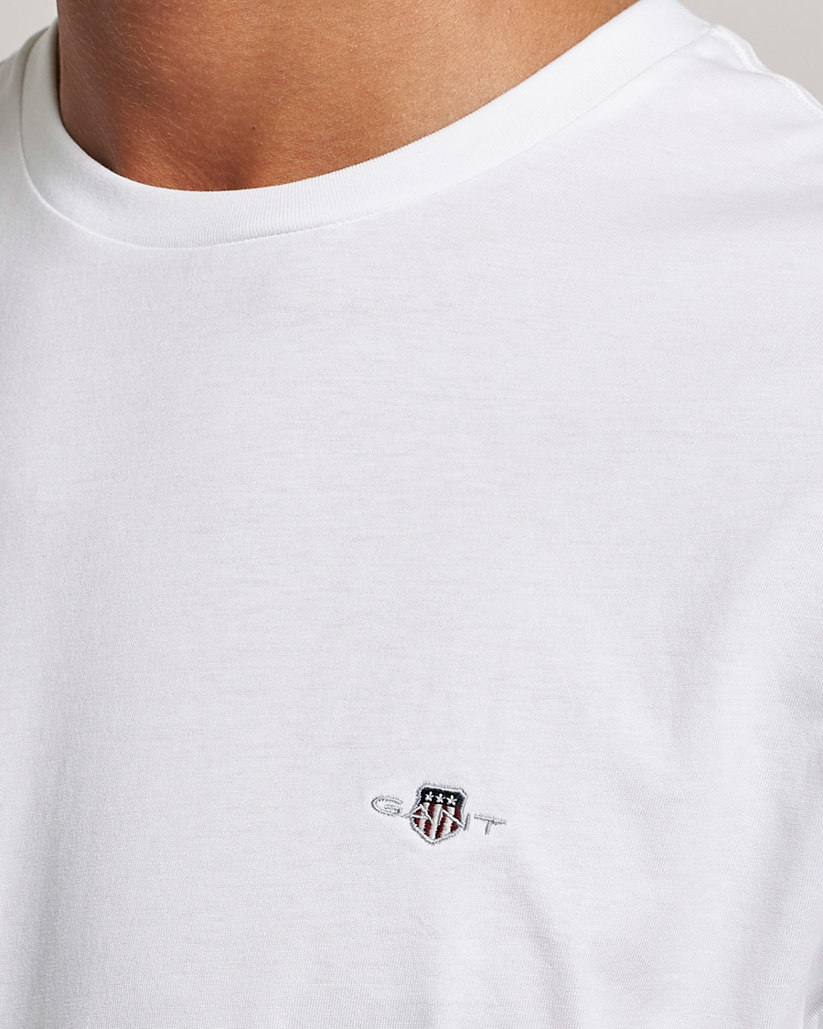 Heren | T-shirts | Gant | The Original Solid T-Shirt White