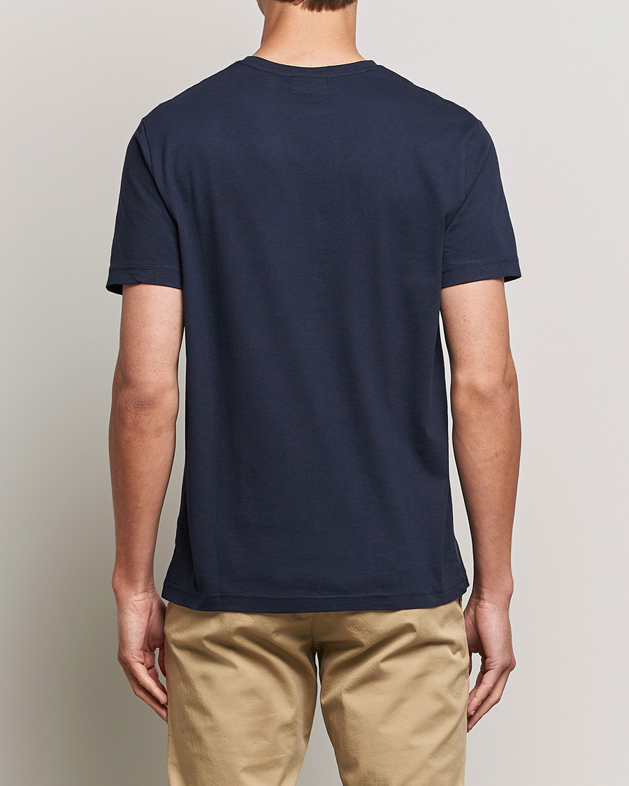 Heren | T-shirts | Gant | The Original Solid T-Shirt Evening Blue