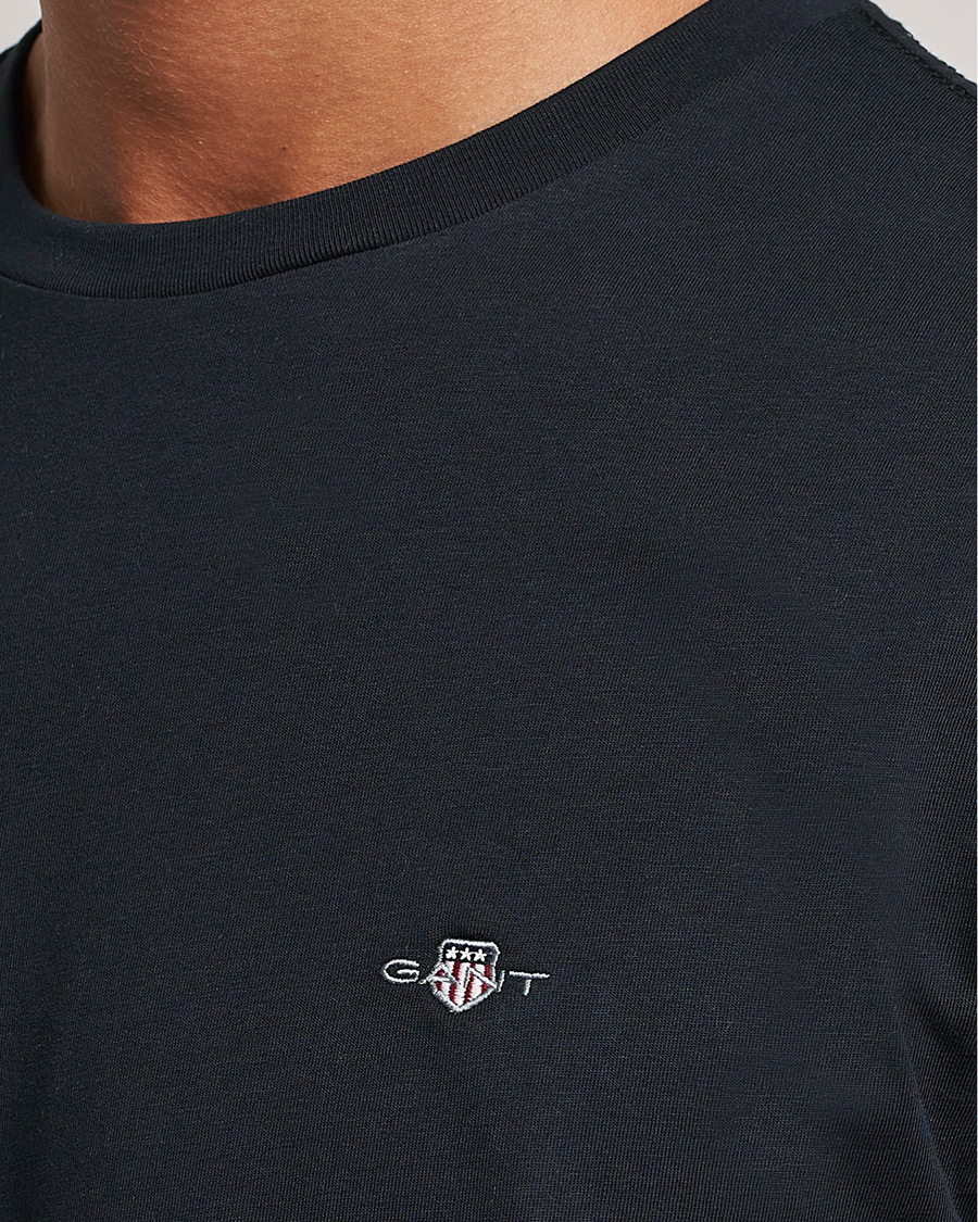 Heren | T-shirts | Gant | The Original Solid T-Shirt Black