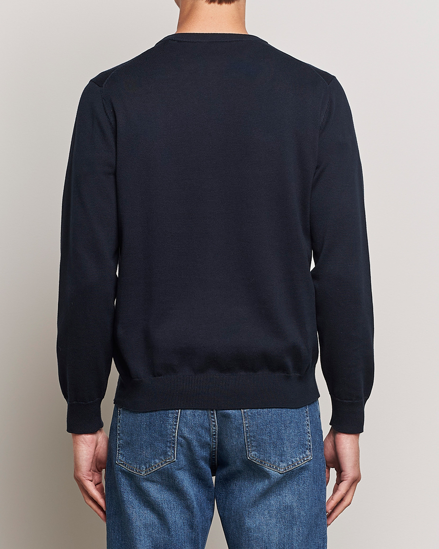 Homme | Pulls Et Tricots | Gant | Classic Cotton Crew Neck Evening Blue