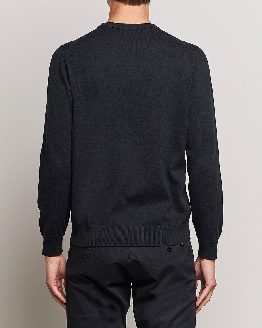 Heren | Truien | Gant | Classic Cotton Crew Neck Black