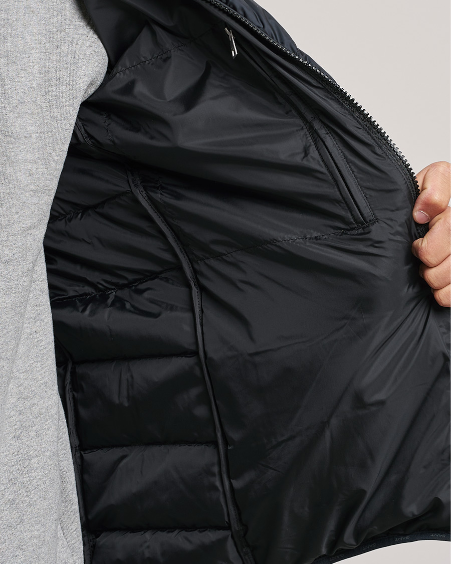 Heren | Jassen | GANT | The Light Down Jacket Black