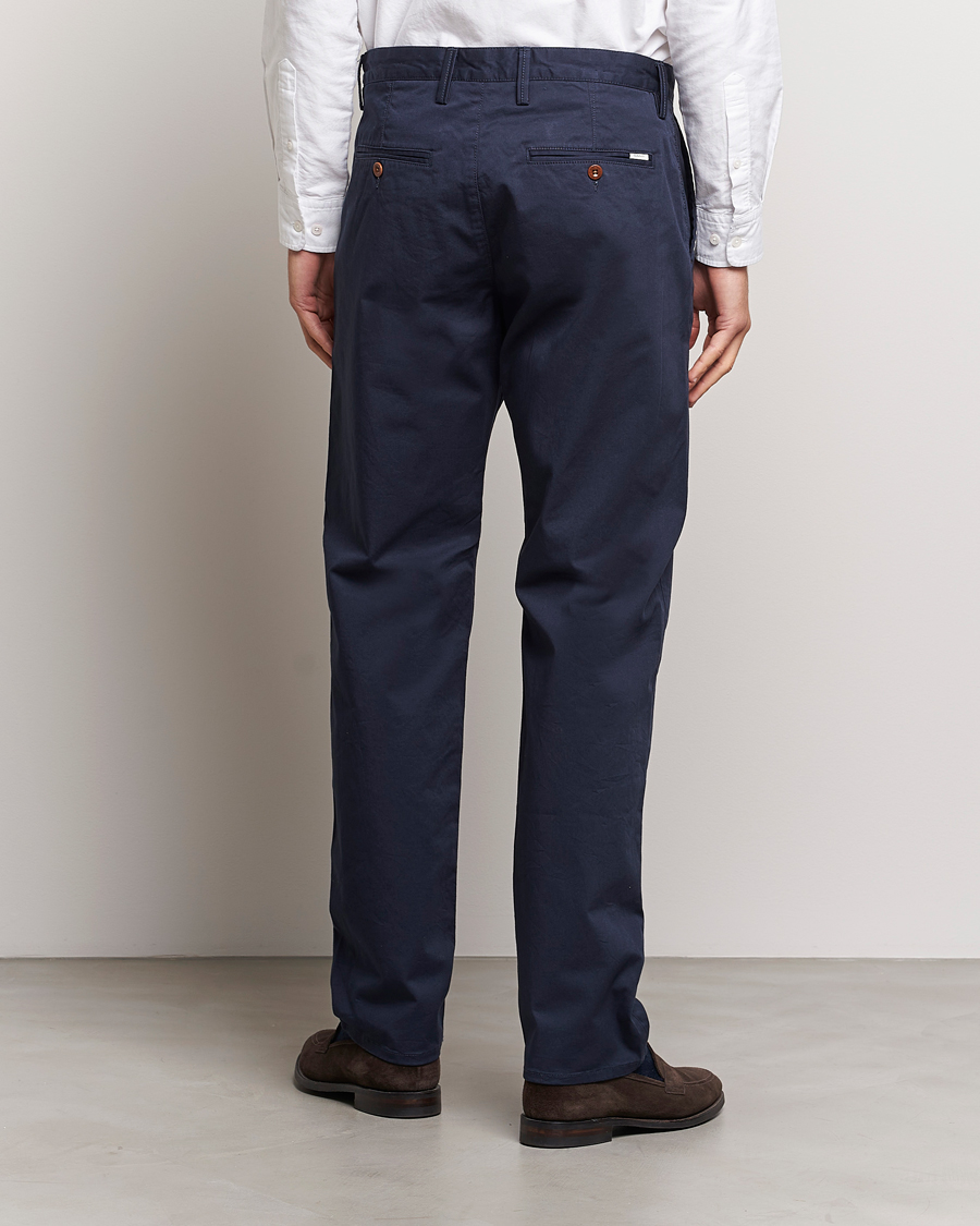 Heren | Broeken | GANT | Regular Fit Twill Chino Marine