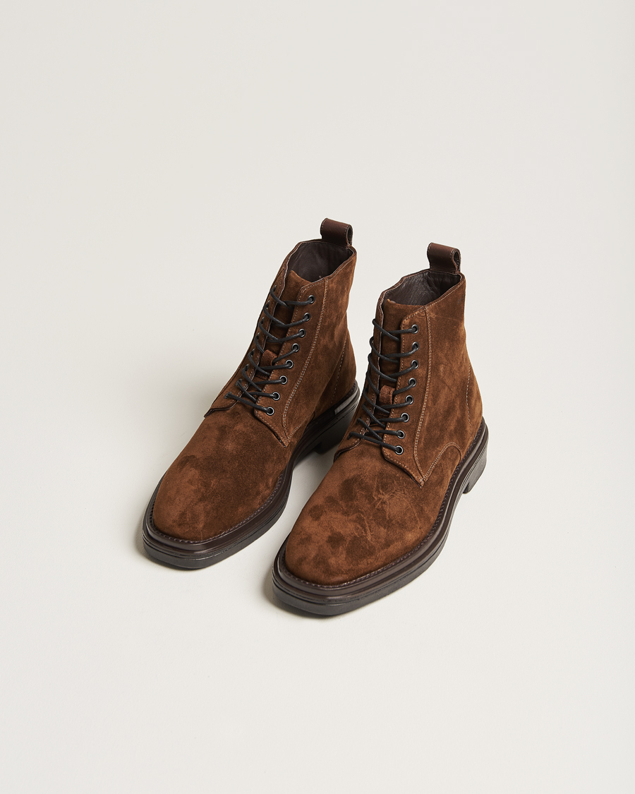 Heren | GANT Boggar Suede Boot Tobacco Brown | GANT | Boggar Suede Boot Tobacco Brown
