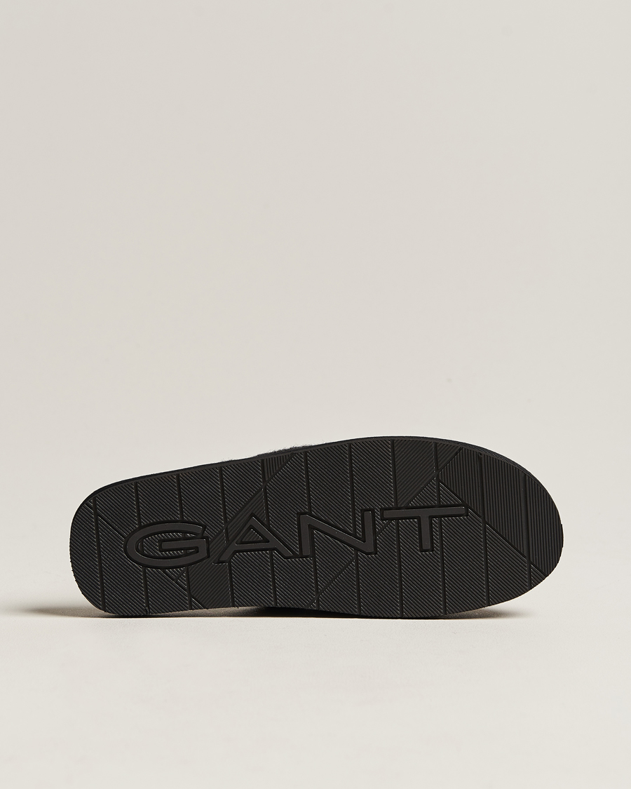 Homme | GANT Tamaware Terry Slippers Black | Gant | Tamaware Terry Slippers Black