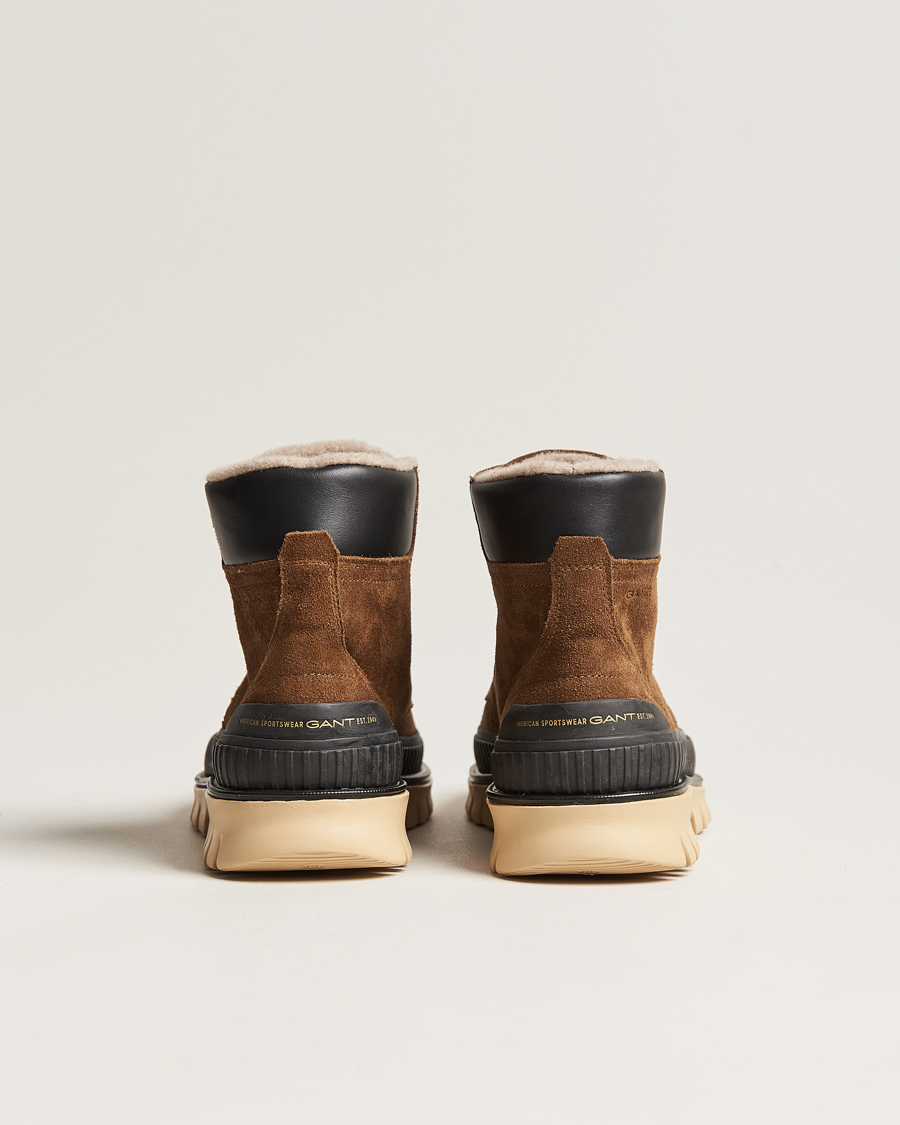 Homme | GANT Nebrada Felt Lined Suede Boot Tobacco Brown | GANT | Nebrada Felt Lined Suede Boot Tobacco Brown