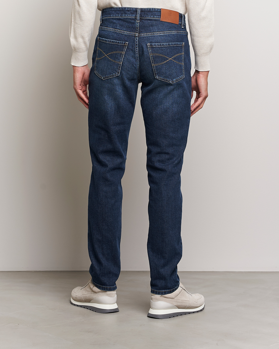 Heren | Jeans | Brunello Cucinelli | Traditional Fit Jeans Dark Wash