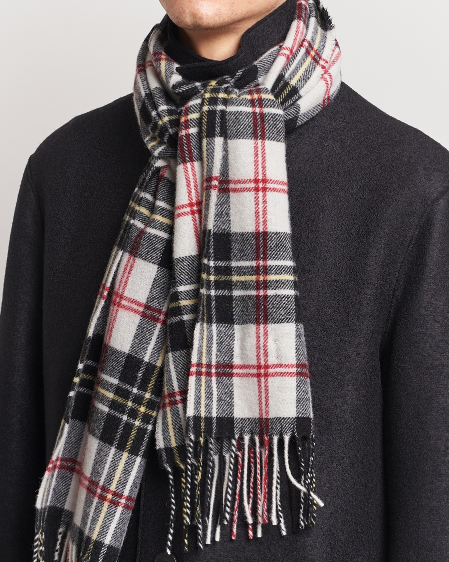 Homme | Morris Arthur Check Scarf Off White | Morris | Arthur Check Scarf Off White