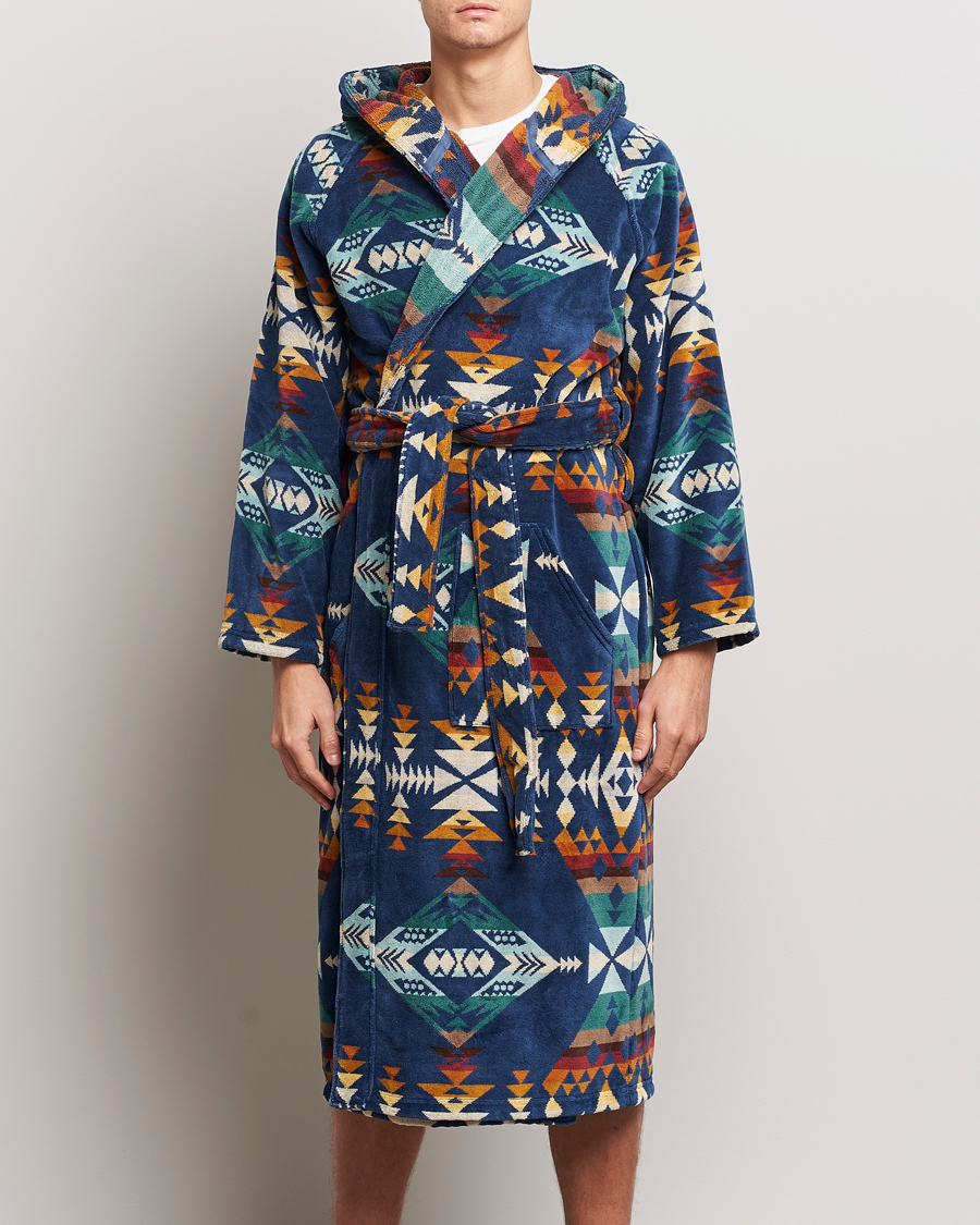 Homme | Peignoirs Et Pyjamas | Pendleton | Diamon Peak Robe Diamond Peak Navy