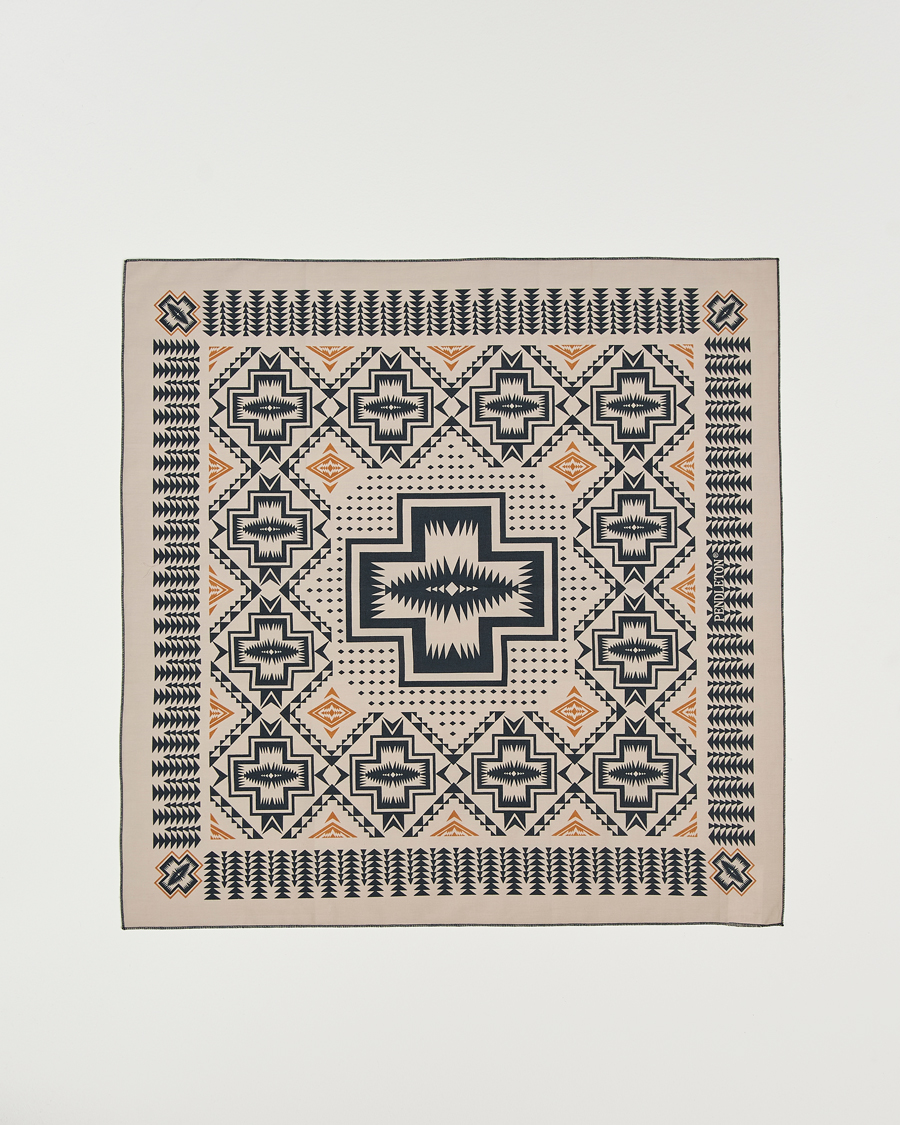Heren | Pendleton Cotton Bandana Harding Taupe | Pendleton | Cotton Bandana Harding Taupe