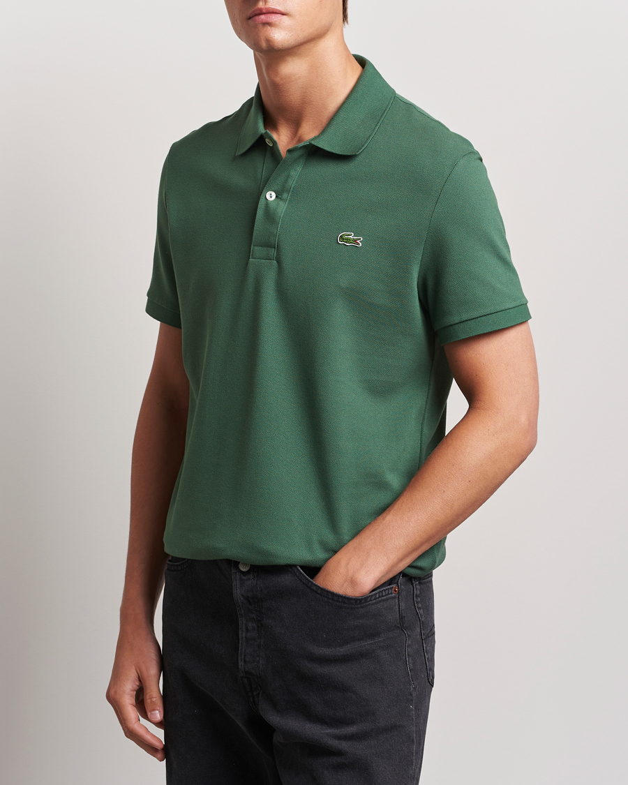 Heren | Polo's | Lacoste | Slim Fit Polo Piké Sequoia