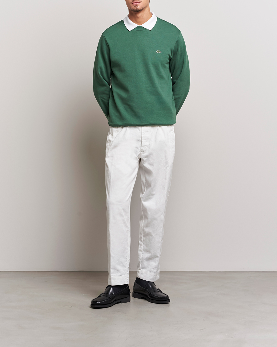 Homme | Pulls Et Tricots | Lacoste | Crew Neck Sweatshirt Sequoia
